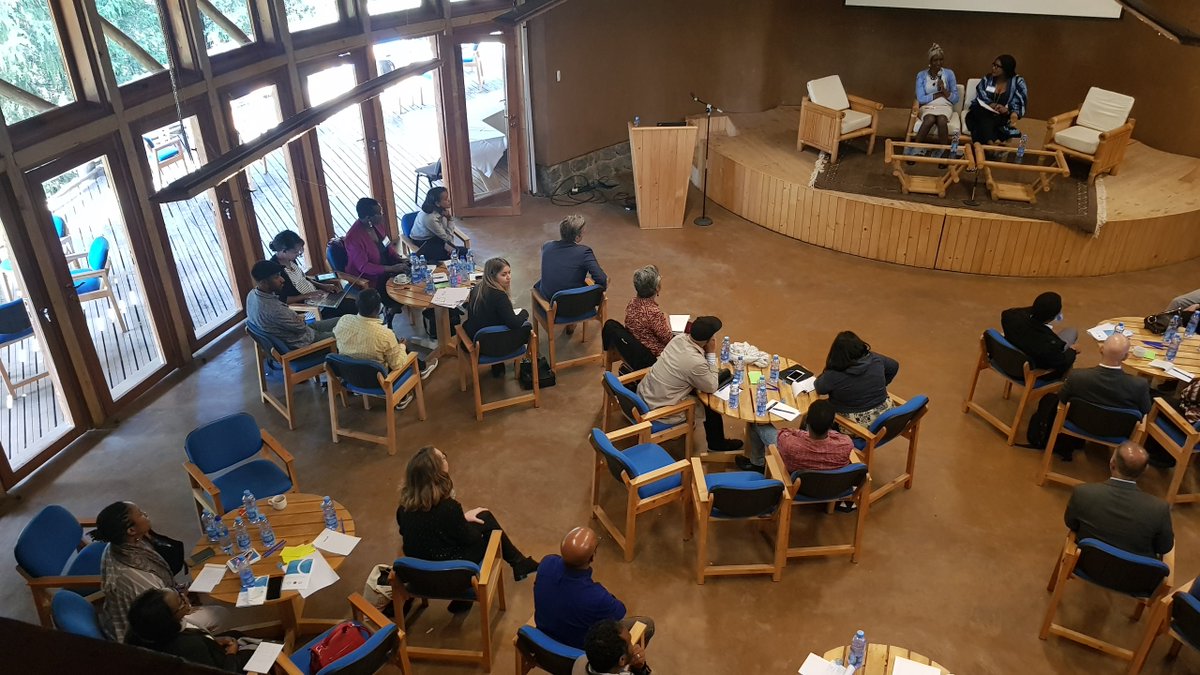 SpeysideGroup's tweet photo. On Day 2 of the Network Exchange Program participants had a fireside chat on Urban Growth , Informality and City Resilience with Jane Weru, Executive Director of the Akiba Mashinani Trust. @100ResCities #InformalityExchange https://t.co/PMO0QLjuqr