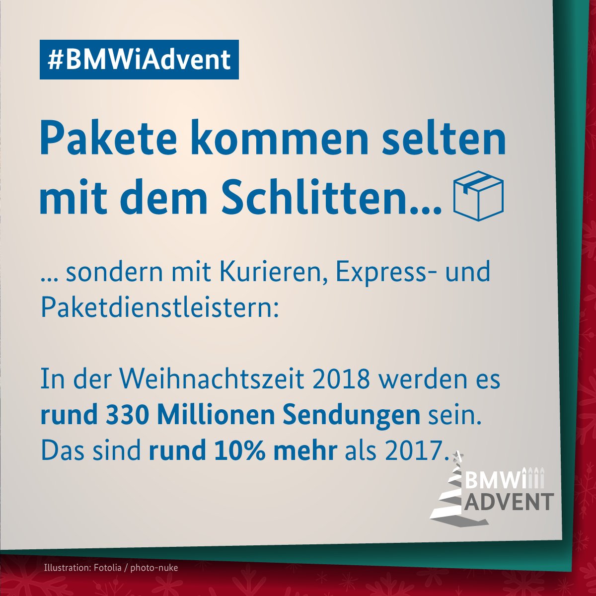 BMWE_'s tweet photo. In kaum einer Branche zeigt sich der digitale Wandel so deutlich wie im #Einzelhandel: Online-Shopping ist heutzutage nicht mehr wegzudenken. Gerade in der Weihnachtszeit hat die Branche Hochkonjunktur. #BMWiAdvent https://t.co/WrxuwI5RWc