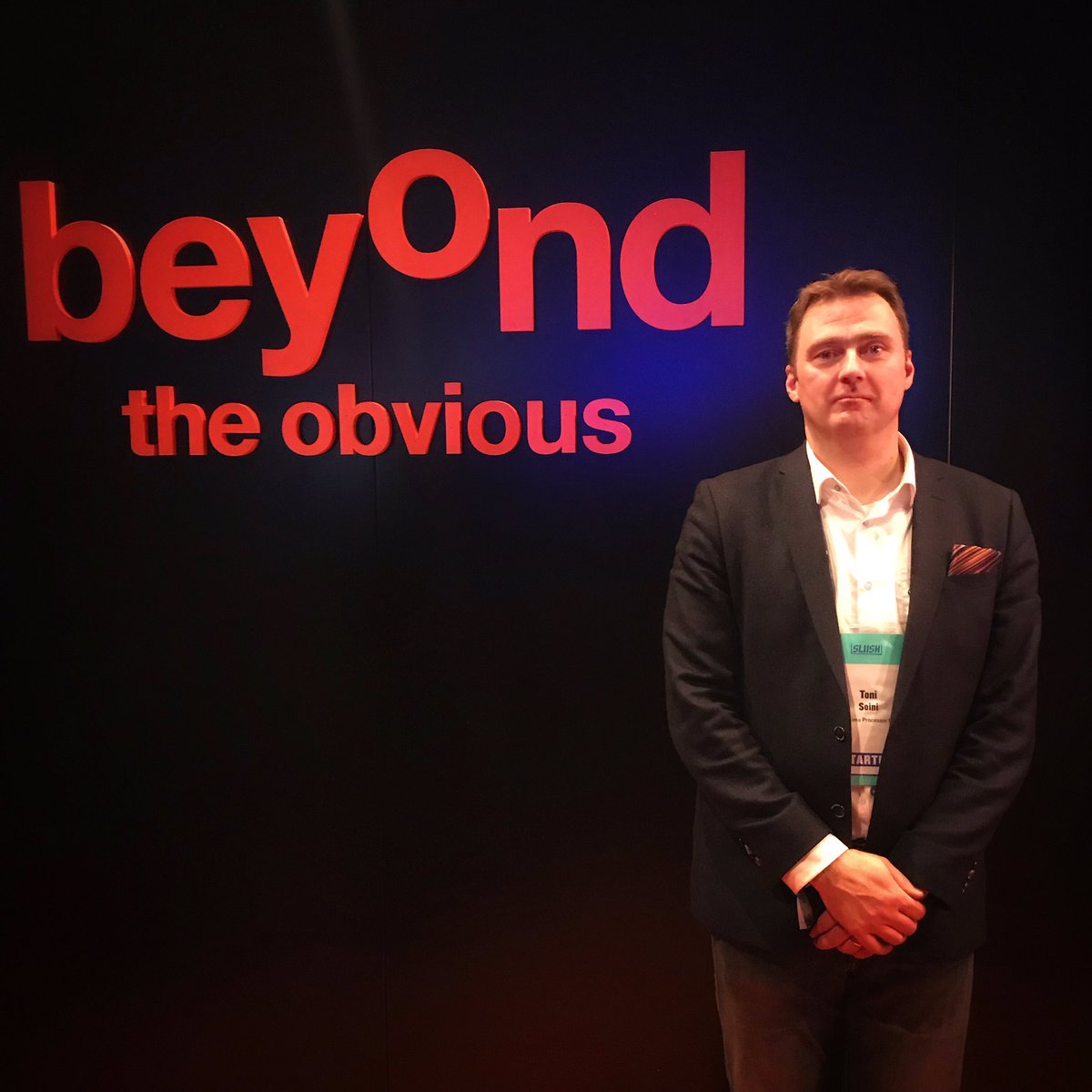 VTTFinland's tweet photo. More amazing spin-off growth stories coming! Come and meet Toni Soini, CEO and Founder of @MinimaProcessor now at VTT VIP booth! He will tell more about Minimaโs technology which enables processors for ultra-low power operation. #iamthenextone #slush18 #vttlaunchpad https://t.co/CcDYAEbC3Q
