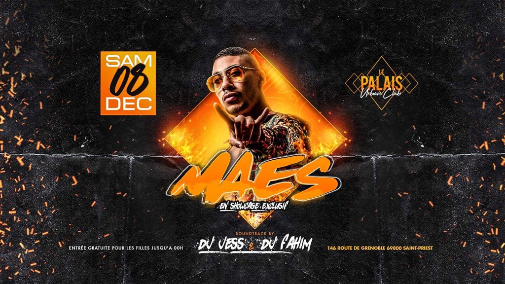 MaesOfficiel's tweet photo. Lyon rendez-vous ce samedi 8 décembre 🤘🏼#PureShow https://t.co/LHyBmy84jV