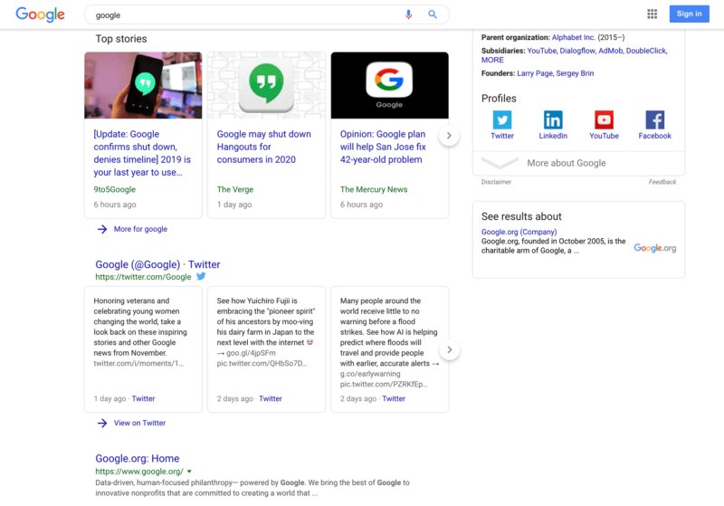 dotcominfoway's tweet photo. Have you noticed the new update of Google? If not, check now!
#Google officially rolling out new search bar with sticky header, rounded search bar.
Here is how it looks when you scroll down the page.
#DotComInfoway #GoogleUpdate #SearchBar #RoundedSearchBar #StickyHeader #SERP https://t.co/t9MQrIal3B