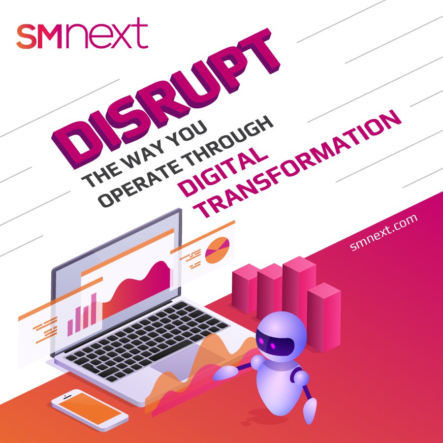 SMNextt's tweet photo. Saying No to #Digital is not an option anymore. It's time to go digital with SMNext's impactful solutions to disrupt the way you currently operate. To know more about #SMNext, a division of @SmartMeghSolns , visit https://t.co/qT1ChGcyVe https://t.co/3FcnUkGDY4