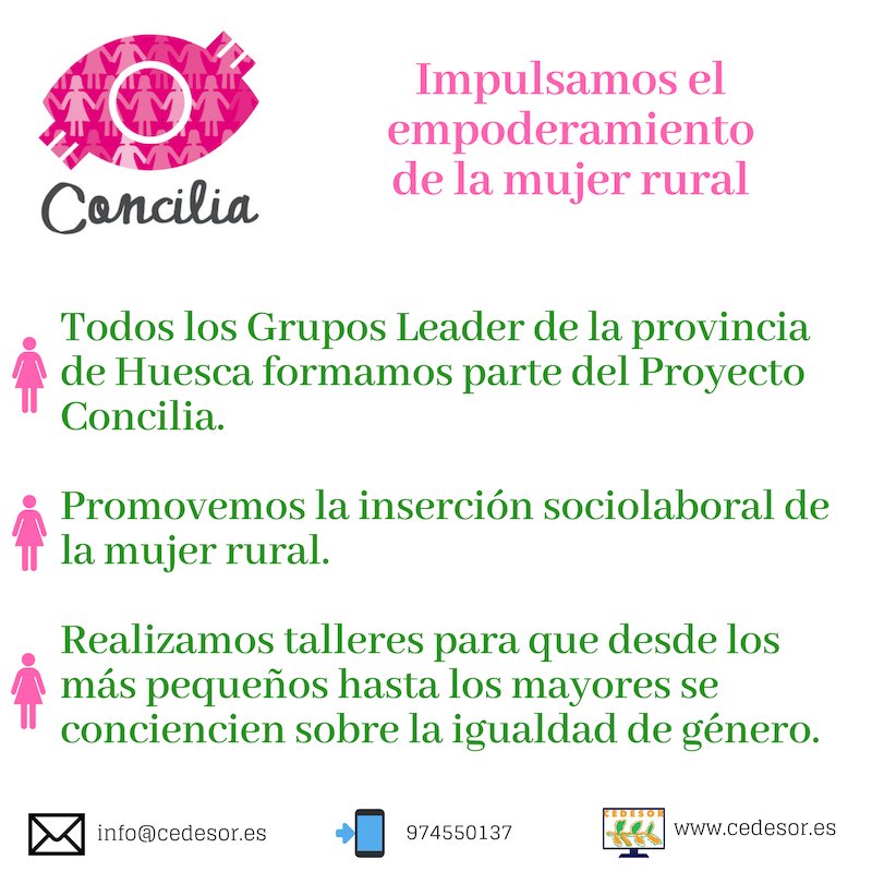 cedesor's tweet photo. #cooperación Sin la #MujerRural no hay futuro para nuestros pueblos, por eso impulsamos su empoderamiento a través del Proyecto @conciliarural https://t.co/WCsu439vdh