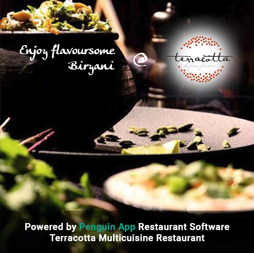 penguinappin's tweet photo. Penguin App presents @my_terracotta, a multicuisine #restaurant known for its delicious #food and more, as a proud user of our Restaurant Management Software!
#RestaurantSoftware #Ahmedabad #PenguinApp https://t.co/l2iOkuWzUi