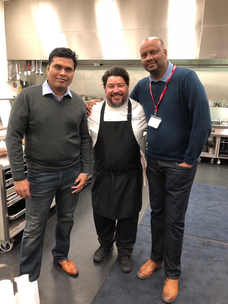 ⁦<a href="/FalconFoodserv/">Falcon Foodservice</a>⁩ ⁦<a href="/FalconDevChef/">Falcon Chef</a>⁩ fully stoked to have these two great Chefs Surendra and Muthu in the Test Kitchen today with <a href="/KVeitchFalcon/">Kevin Veitch</a> #teamfalcon #loveyourlainox