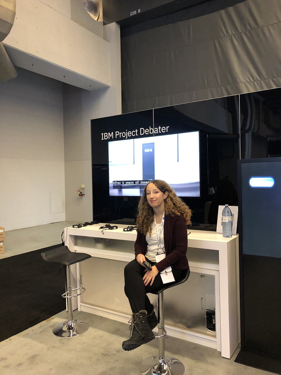 AmandaPapp4AI's tweet image. At #NeurIPS2018 ? Stop by to check out the #IBMResearchAI #ProjectDebater at booth 103!