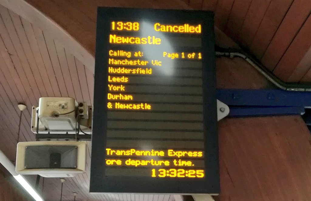 GarethDennis's tweet image. Perhaps it's time for a wider discussion about getting the right balance between speed and frequency on existing lines, at least until NPR opens and enables real change.

No matter what the outcome, the railway needs to get its act together and get more bums on seats. #RailChaos