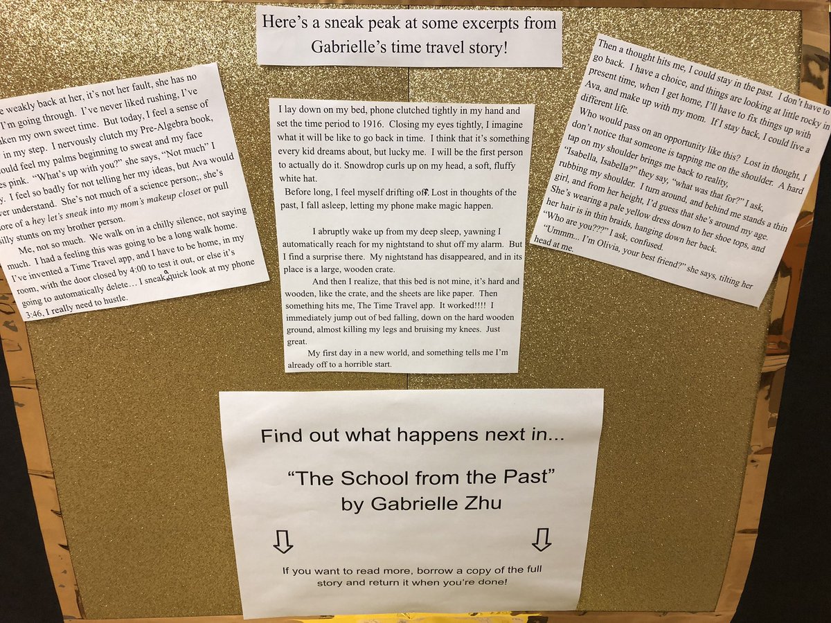 Another awesome young <a href="/PM_Panthers/">PJ Panther</a> author featured this fall on our Literacy Showcase! Congratulations, Gabrielle! <a href="/ParklandSchools/">Parkland Schools</a> <a href="/WendyWendylynne/">Wendylynne</a>
