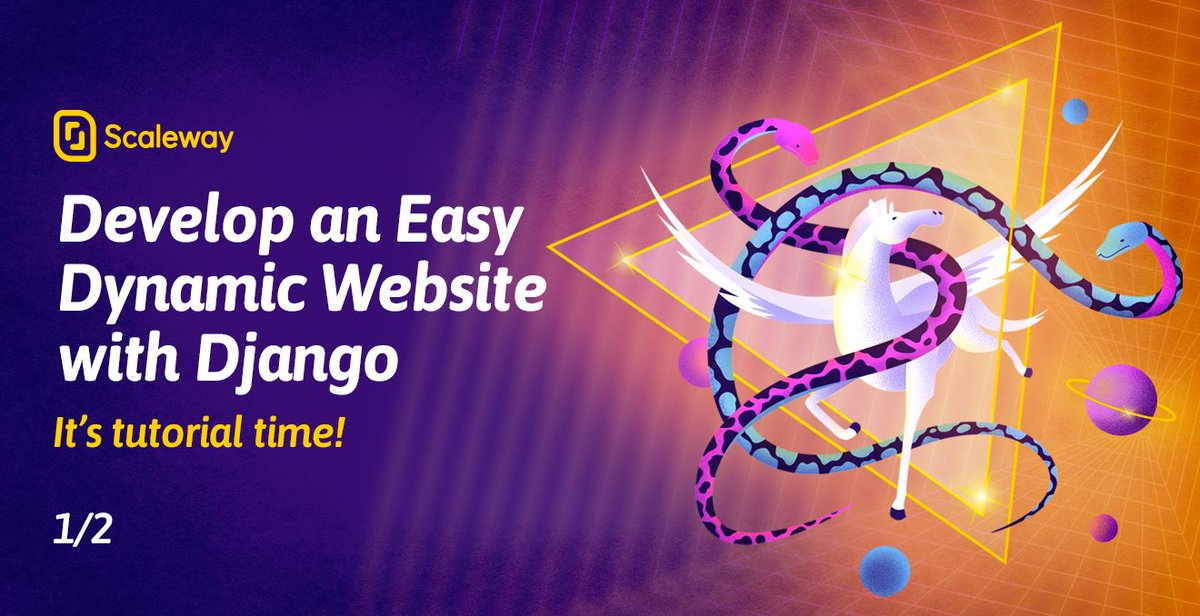 Use Django to build your web application with no hassle! 🐍 🤩 scaleway.com/docs/how-to-in…