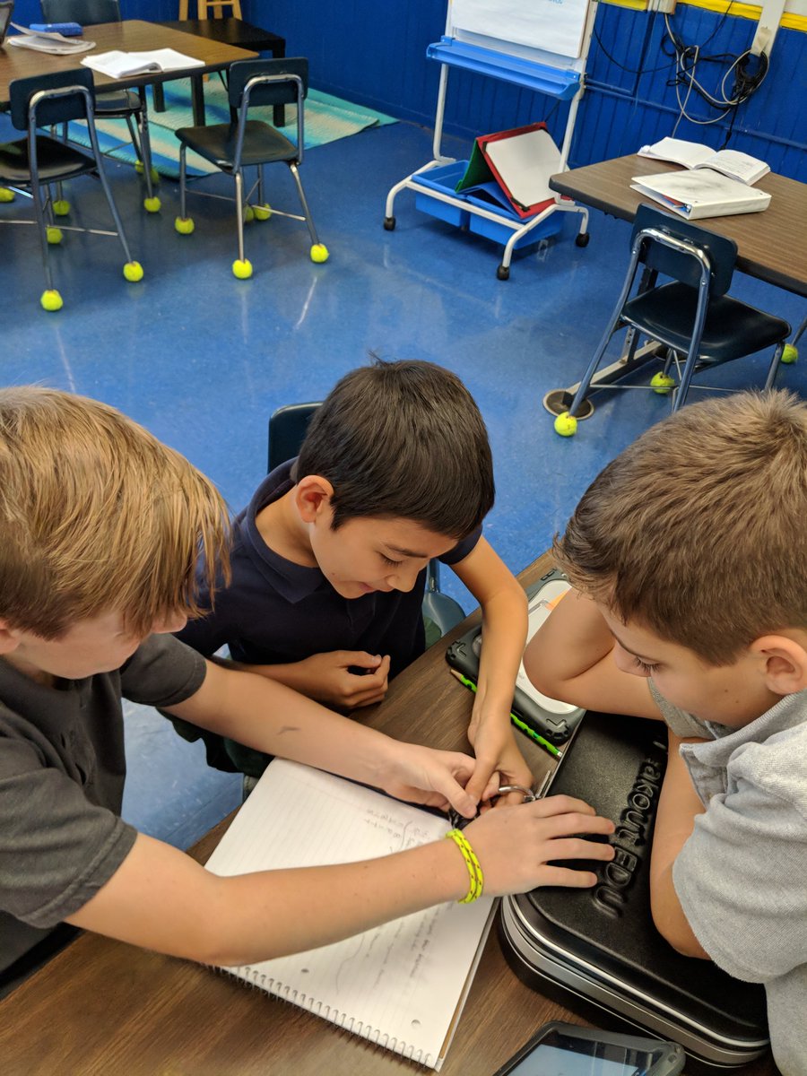 Jennifer_Eagle's tweet photo. We're using context clues to determine the meaning of unknown words.  The definitions of the words gives us the codes to the Breakout Box! #excitedstudents #collaboration @GQES_Dragons https://t.co/aAqV5Nku7x