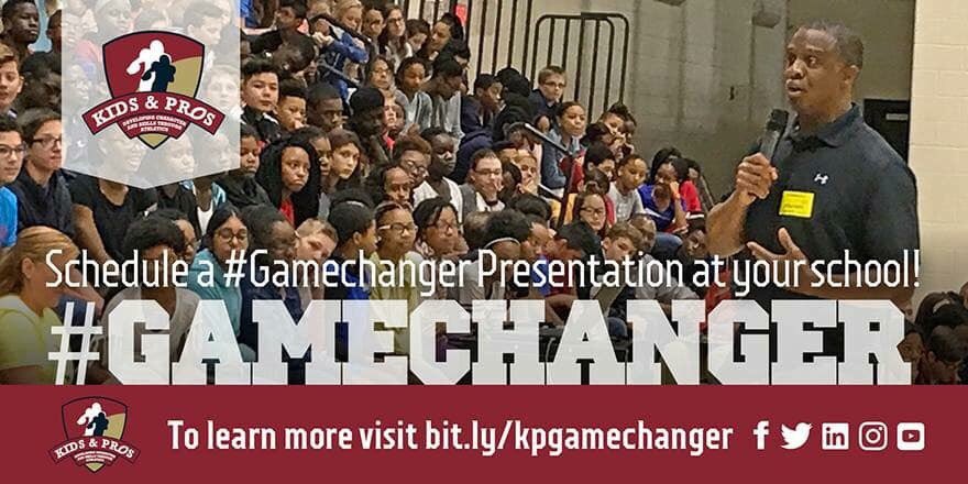 Looking for a way to reinforce core values like #Excellence? #Integrity? #Teamwork #Sportsmanship and #Perseverance in the classroom?
Schedule a FREE <a href="/kidsandpros/">Kids & Pros</a>  Gamechanger presentation for YOUR school today!
Learn more here:
kidsandpros.com/2015/08/09/off…