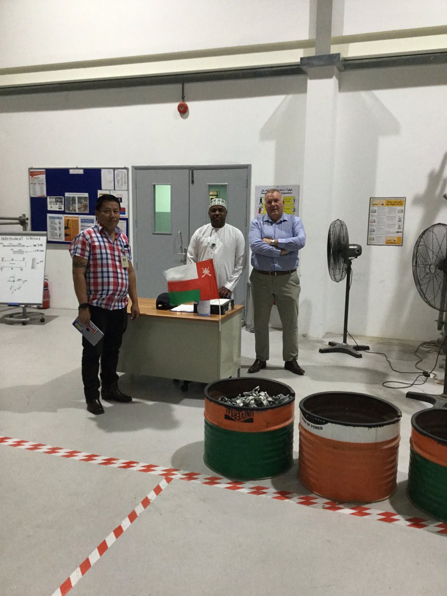 CISRS_OSTS's tweet image. Great to see @knowledge_grid and @Safetyaccess flying the flag for CISRS Overseas Scaffolder Training Scheme (OSTS) in Oman.