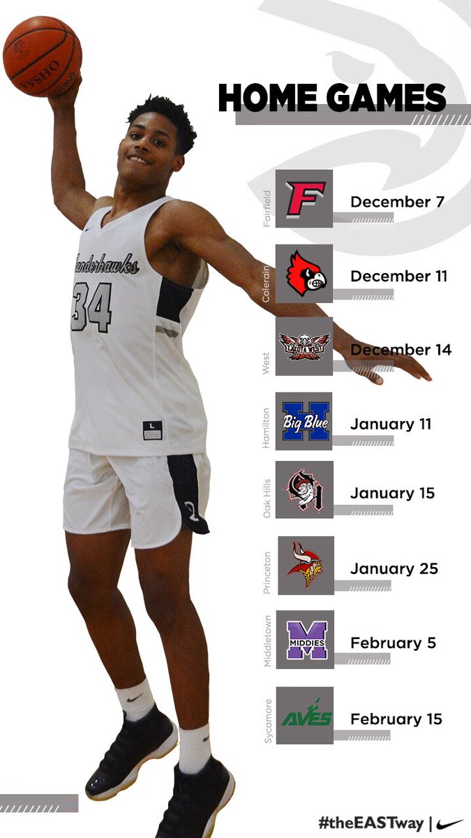 Home opener this Friday! Join in with @EastHawks_2019 and help make the Hawks Nest a true home court advantage all season long. #theEASTway