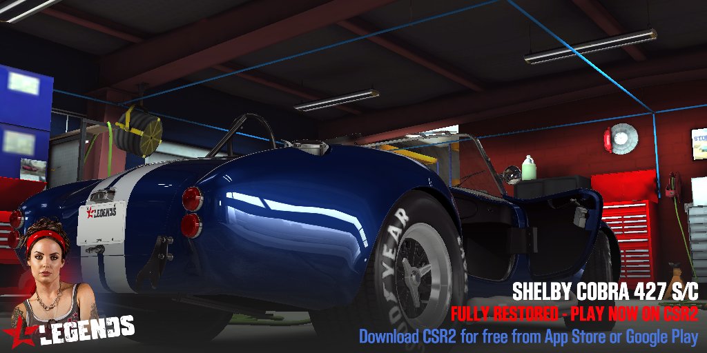 dhruv_thapa's tweet photo. Restored! The Classic Shelby Cobra 427!
#CSRRacing #CSRRacing2 #CSR2 #CSR2Legends #CSR #Shelby #cobra427 #shelbycobra427 @CSRRacing https://t.co/t6M2m0e3UF
