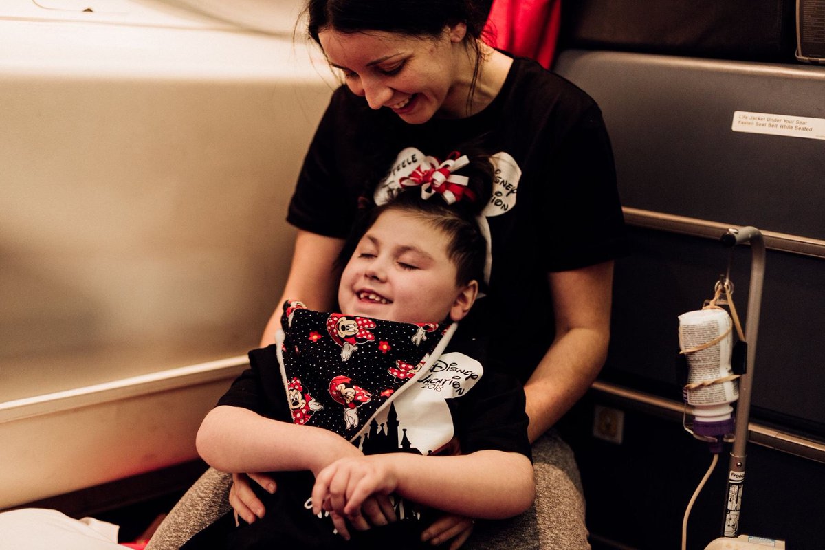 caudwellkids's tweet photo. What a day! 💫💜

An early breakfast at Gatwick’s North Terminal 💫

Fellow passengers on their way to Orlando were met by children (and parents) in their colourful Disney T-shirts, mums and dads excitedly making new friends, and a sea of glorious purple people. 💜 https://t.co/YsNhCotlr7