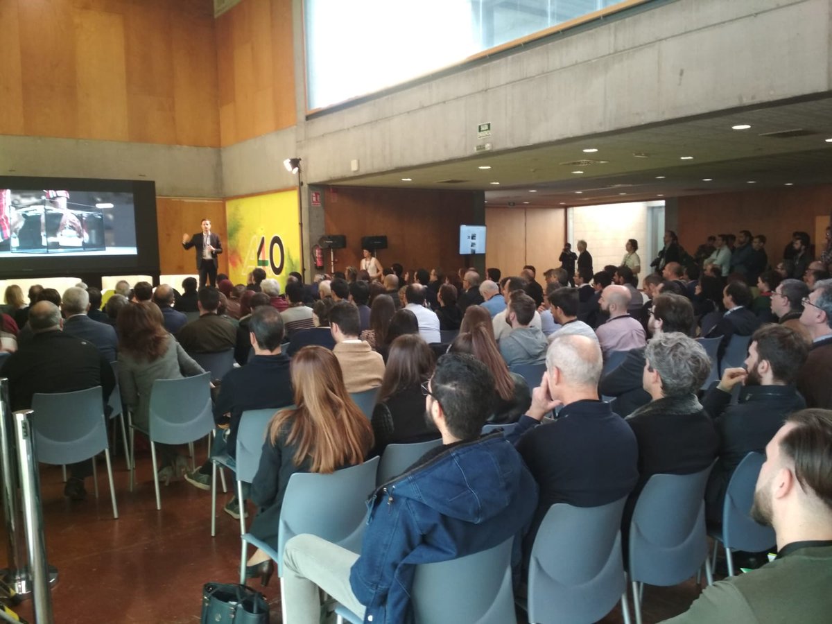 ¡Aforo completo! Encantados de formar parte de este estupendo Congreso sobre Fabricación Aditiva en Murcia #aditiva40 <a href="/infoRMurcia/">Instituto de Fomento</a> <a href="/MuIndustria40/">Murcia Industria 4.0</a> #Murcia