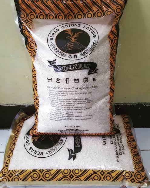 Beras GR premium R 64 IDR 70rb 5kg...di order yuk yg stok beras nya mau habis WA/Calls 082298489787