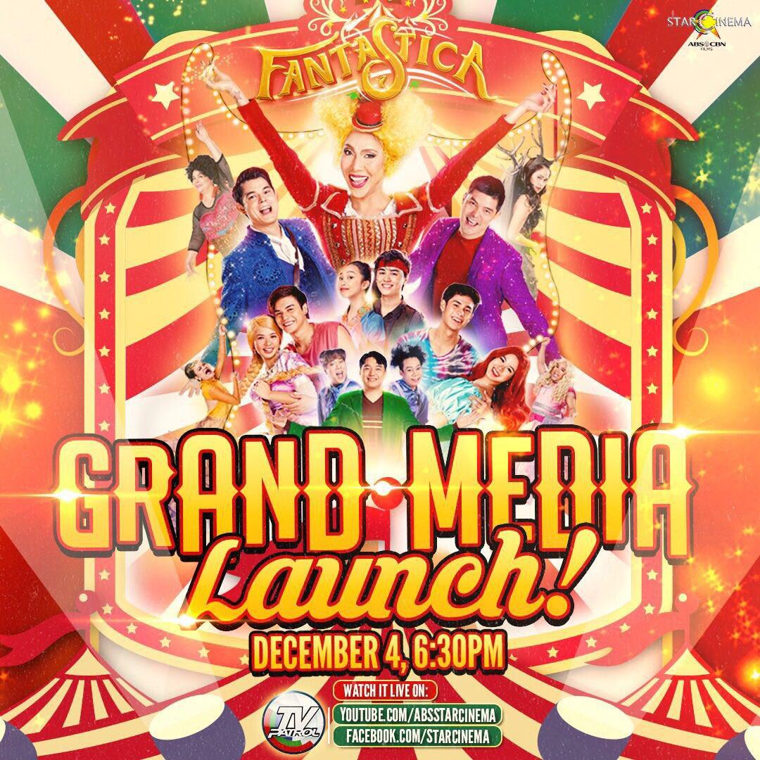 FantasticaMMFF's tweet photo. #FantasticaFantasticMediaCon at 6:30pm tonight on TV Patrol and Star Cinema's social media accounts! 💛 https://t.co/PHjtSQRrFa