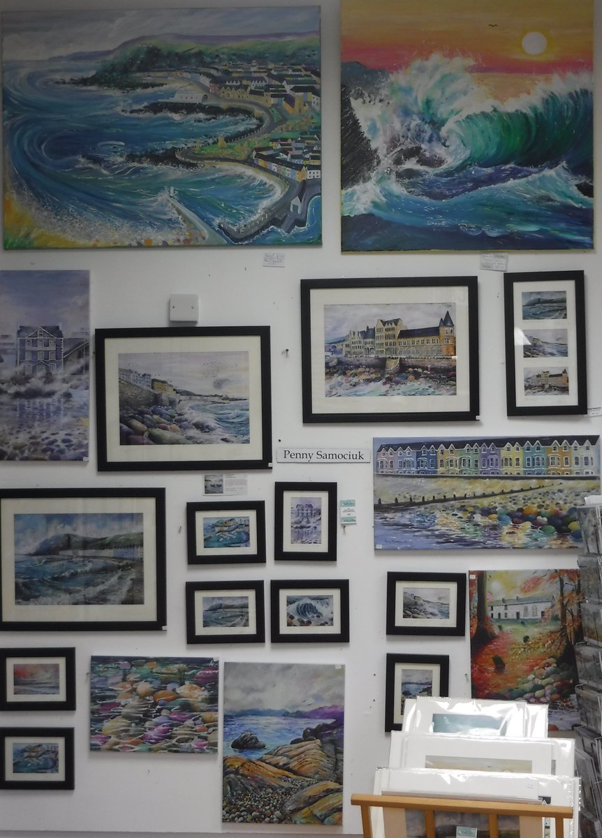 OrielBae's tweet photo. Colourful seascapes and landscapes from Penny Samociuk in the Gallery!
https://t.co/orQZak0R41
#Art #Colour #shoplocal #localartists #supportlocalbusiness #Aberystwyth #seascape #landscape https://t.co/WuG4Rk7eMX