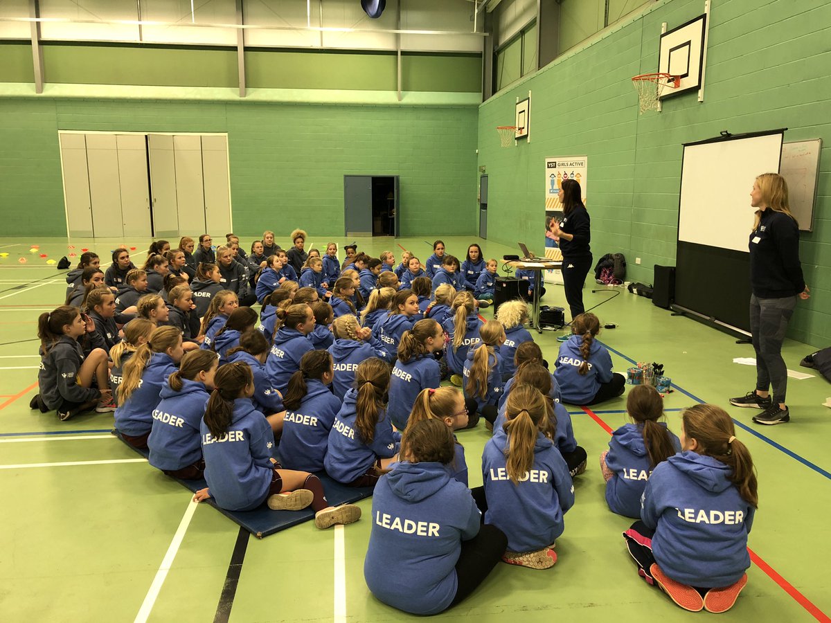 #girlsactive is now underway... everyone is here <a href="/southleeschool/">South Lee Prep School & Nursery</a> <a href="/BuryStEdmundsCC/">Bury St Edmunds CC</a> - thank you for hosting our event today #care2lead