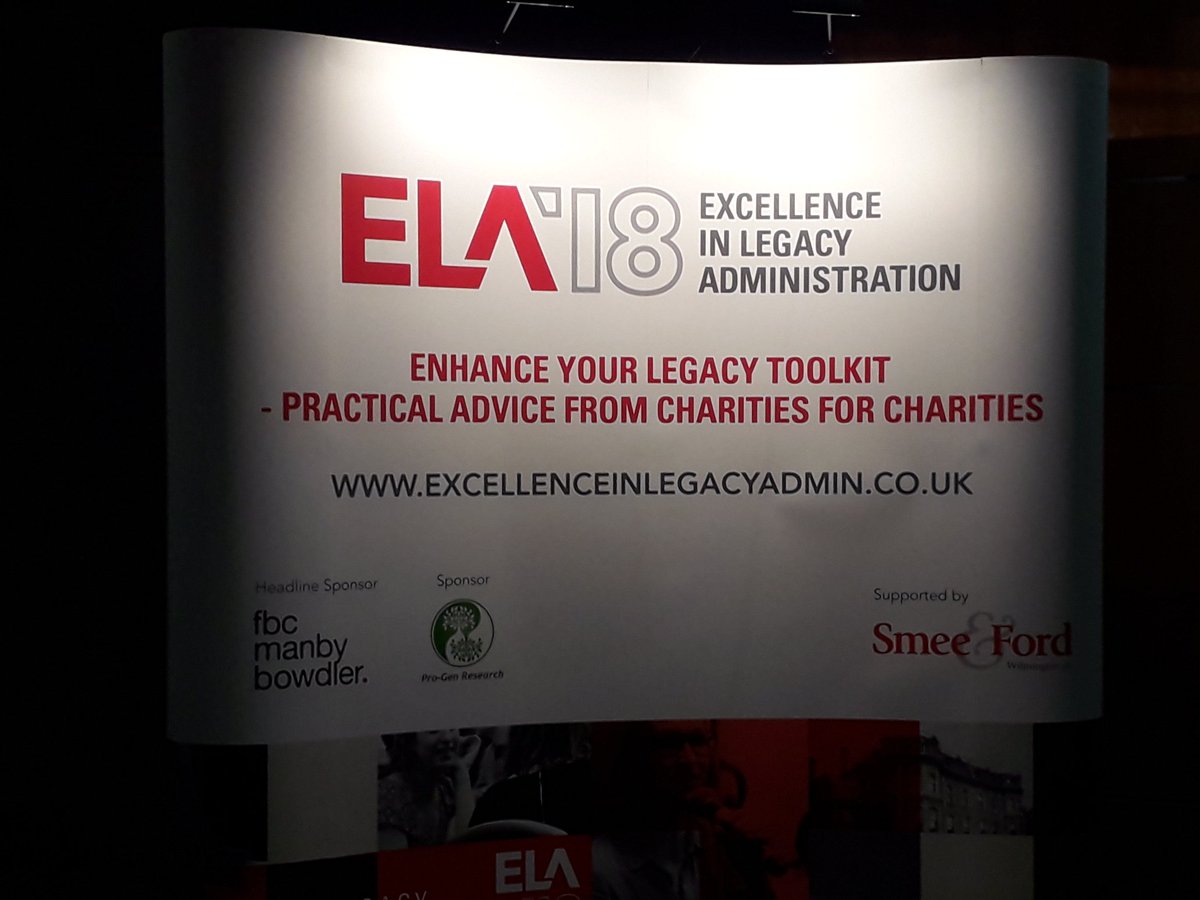 progenresearch's tweet image. Proud sponsor of the #ELA conference today #LegacyAdministration @fundraisermag