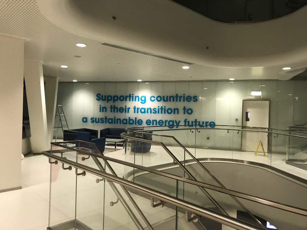 2pointzerogroup's tweet photo. Multiply was given the opportunity to design and execute an office branding fit out for The International Renewable Energy Agency that flows organically with their unique headquarters.
@IRENA @UAEMissionIRENA #MultiplyCommunication #MarketingAgency #Creativeteam #OfficeBranding https://t.co/tavErZYDRb