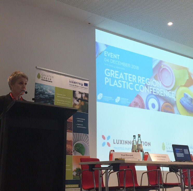 "We have noticed the willingness of #industry to address the challenge of use and #recycling of #plastics. The word “cooperation” is crucial.  It’s impossible to find solutions to such complex problems alone." - <a href="/sasha_baillie/">sasha baillie</a>, CEO of <a href="/Luxinnovation/">Luxinnovation</a> #GRPlastic <a href="/greatergreen/">The Greater Green</a>