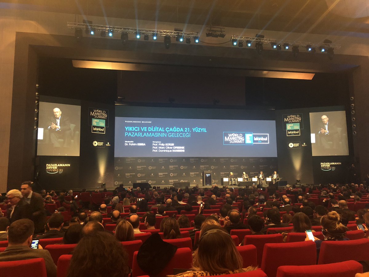 SenolGunduz's tweet photo. Prof. Dr. Philip Kotler: Seçilen CEO’ların %25’i 2 yıl içinde görevlerinden ayrılmak zorunda kalıyor. #wmsistanbul2018 #pazarlamaninzirvesiistanbulda https://t.co/uknY7pRnTt