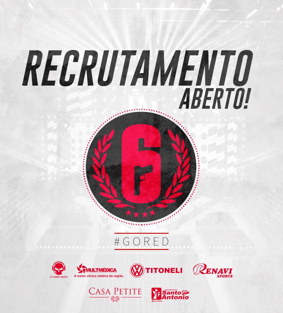 redwolvestatics's tweet photo. Nossa equipe Academy de R6 está em busca de completar o time e essa pode ser a sua chance de jogar com os melhores!

Caso tenha interesse basta entrar em contato com o @KaderZera.

#GORED 🐺 https://t.co/Jisy922YS6