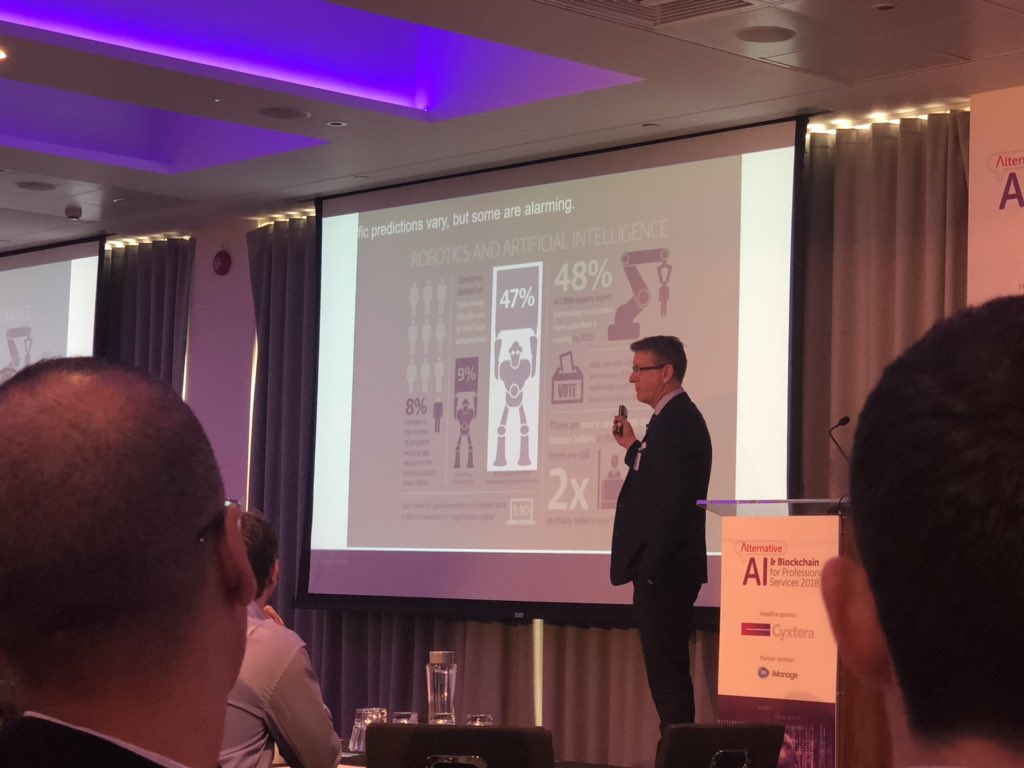 Dr. Mark Kennedy, Imperial College, shares his researches how cognitive technology will disrupt professional services and jobs at the <a href="/altaiblock/">Alternative AI and Blockchain</a>
 #Ai #blockchain  #artificialintelligence #technology