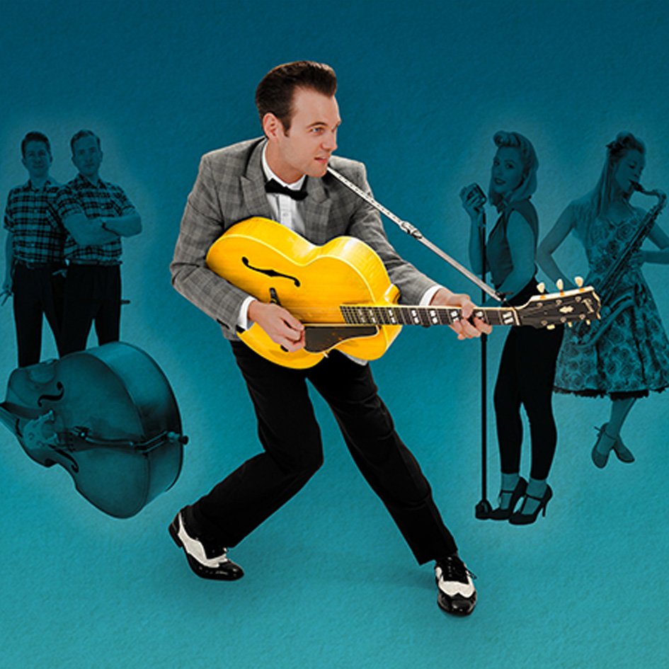 castle_WEL's tweet photo. NEW &amp; on-sale: The UK's No.1 vintage band @TheBluejaysUK present Rock and Roll Revolution, an electrifying &amp; authentic tribute to the iconic artists and music of the 1950s on Sat 12 Oct, '19! Tickets on sale now at https://t.co/olNOgffrKd https://t.co/wfmFyImtVG