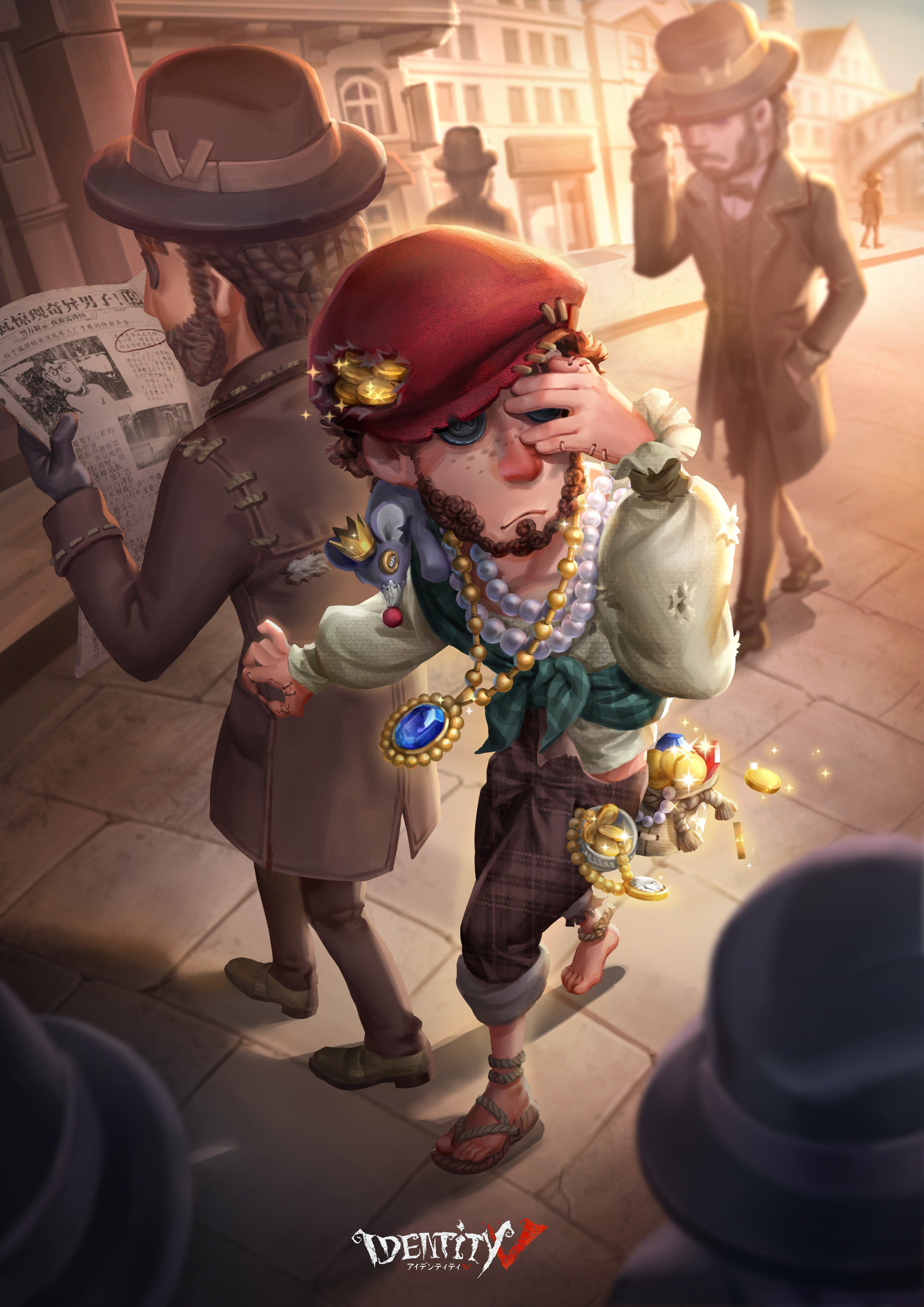 Twitter 上的 公式 Identityv 第五人格 泥棒 先導者パック 衣装 先導者 携帯品 財布ビクビク コソコソ 財布にはご用心 泥棒がいるの Identityv 第五人格