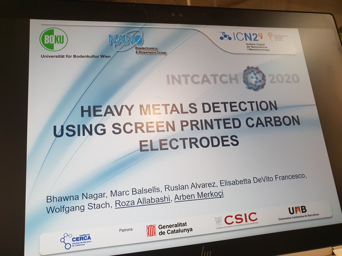 ArbenMerkoci's tweet photo. Together with Dr. #RozaAllabashi (#BOKU, Austria) at #HealthClimateChange2018 Symposium in Rome, Italy ready to show what we do on heavy metals sensors at #ICN2, #BIST, #CERCA for #INTCATCH . Read:

https://t.co/Ftz6Xj8hYB
and this  Symposium at:
https://t.co/UNg9pVURMT https://t.co/IzAMNWi0KD