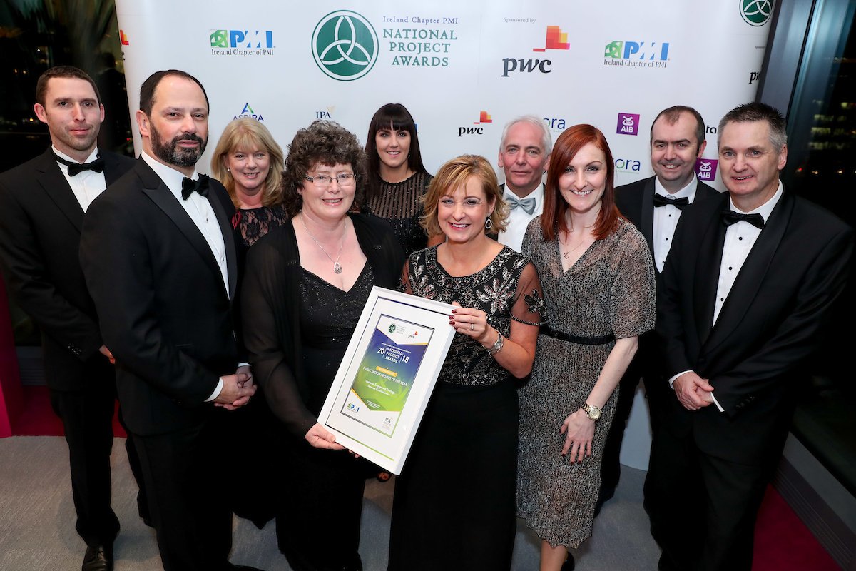 pmiirl's tweet photo. Winning the IPA sponsored Public Sector Project of the Year was @RevenueIE. #ProjectAwards18 https://t.co/WnFZOGIKv8