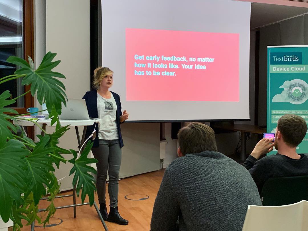 ProduktMacher's tweet image. Wie kann man #chatbots durch #crowdtesting besser machen & Ugly #prototyping: schnell, hässlich, Goldwert! 🤗 ..gestern Abend bei unserem UX Monday gab‘s viele spannende Themen! Danke an @testbirds für die tolle Location. #uxmondaymuc #dieproduktmacher #rapidprototyping #uxdesign