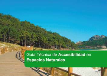 Portada de la Guía técnica de accesibilidad en espacios naturales