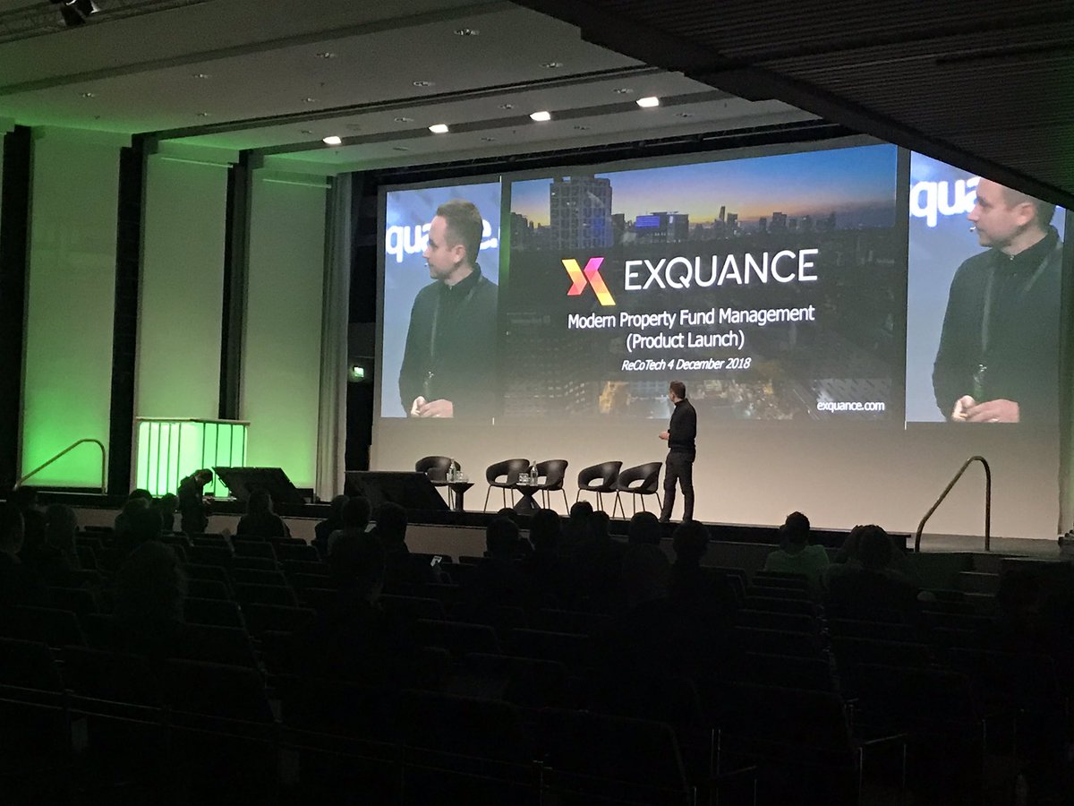 RondProductions's tweet photo. Talking about fund management and how to do it in a professional way. Markus Asikainen  from Exquance Software. Modern property fund management.  @RecoTechFI @SlushHQ #ReCoTechFi #slush2018 https://t.co/Hutpg7BL5J