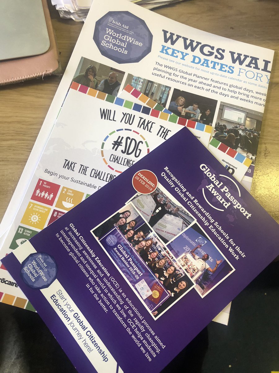 Yesterday we were delighted to visit <a href="/CCCDundalk/">ColáisteChúChulainn</a> as part of our #SDGChallengeSchools programme funded by <a href="/WorldWise_Irl/">WorldWise Global Schools</a> 
A great group of students passionate about the #SDGs