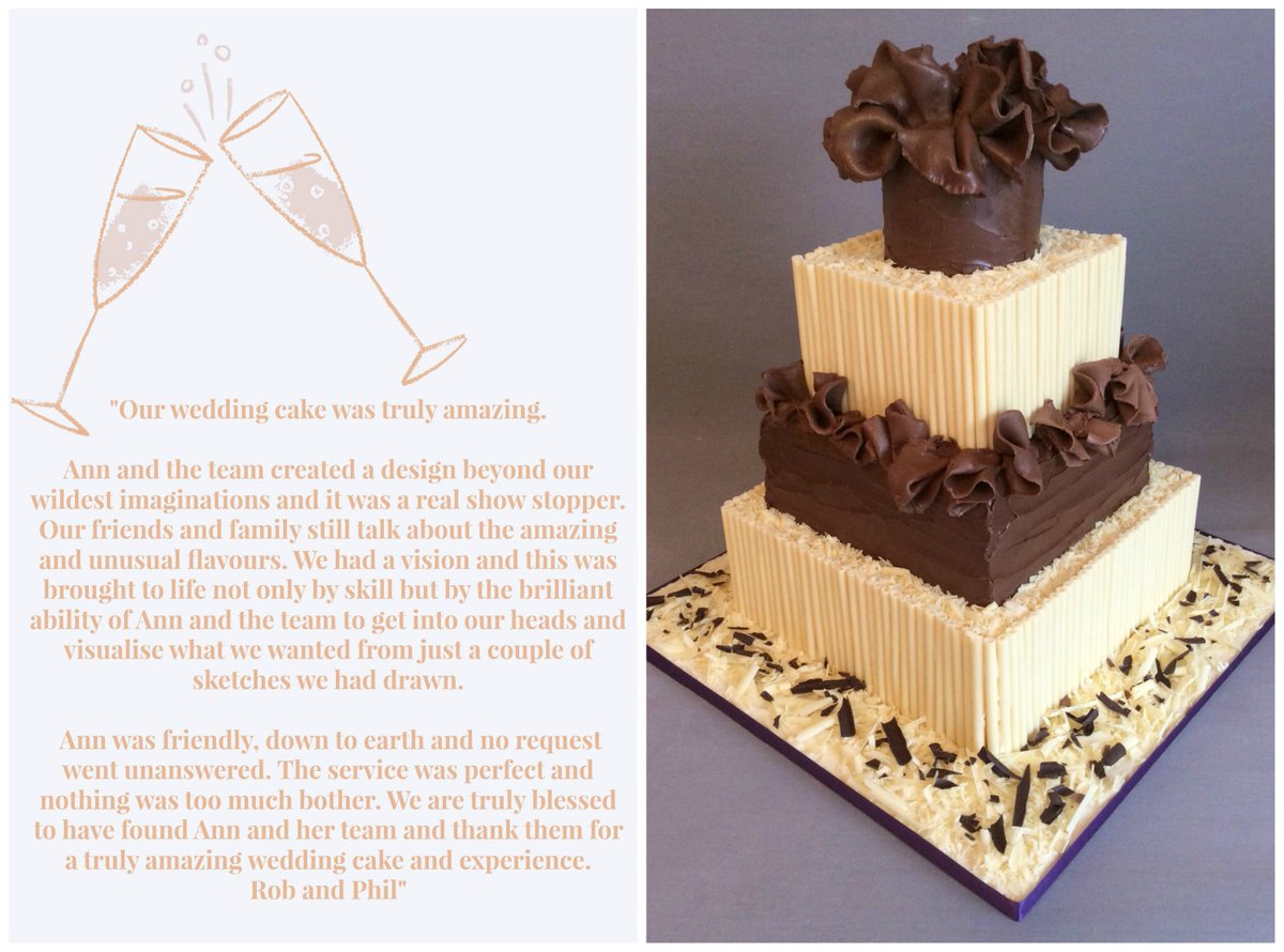 AnnsDesignCakes's tweet photo. Thank you so much Rob &amp; Phil for your lovely review, Ann &amp; The Team x https://t.co/GumP3Lxhhs