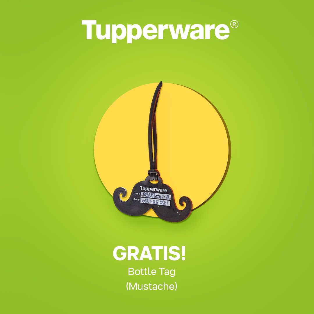 tupperwareID's tweet photo. Biar tidak tertukar dengan adik atau kakak di rumah, tulis nama kamu di Bottle Tag yang menggantung di New Eco Bottle (2). Hidup sehat dan tetap trendi, ya #PakeTupperware!
Miliki New Eco Bottle (2) with Gift sekarang di https://t.co/wNnZ8bOQZY . https://t.co/oUrP4FUcyM