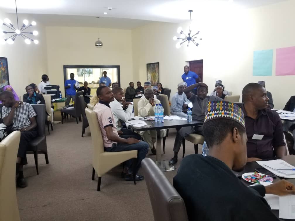 KDSG_KIF's tweet photo. Happening now: Training of volunteer facilitators towards the #KIF4SDGs community service week.
@nikkyjates is taking our volunteers through the interactive lesson plan for SDGs 1 and 2.
#UNChildren #KIF4Kids https://t.co/ex1LbkLgnF
