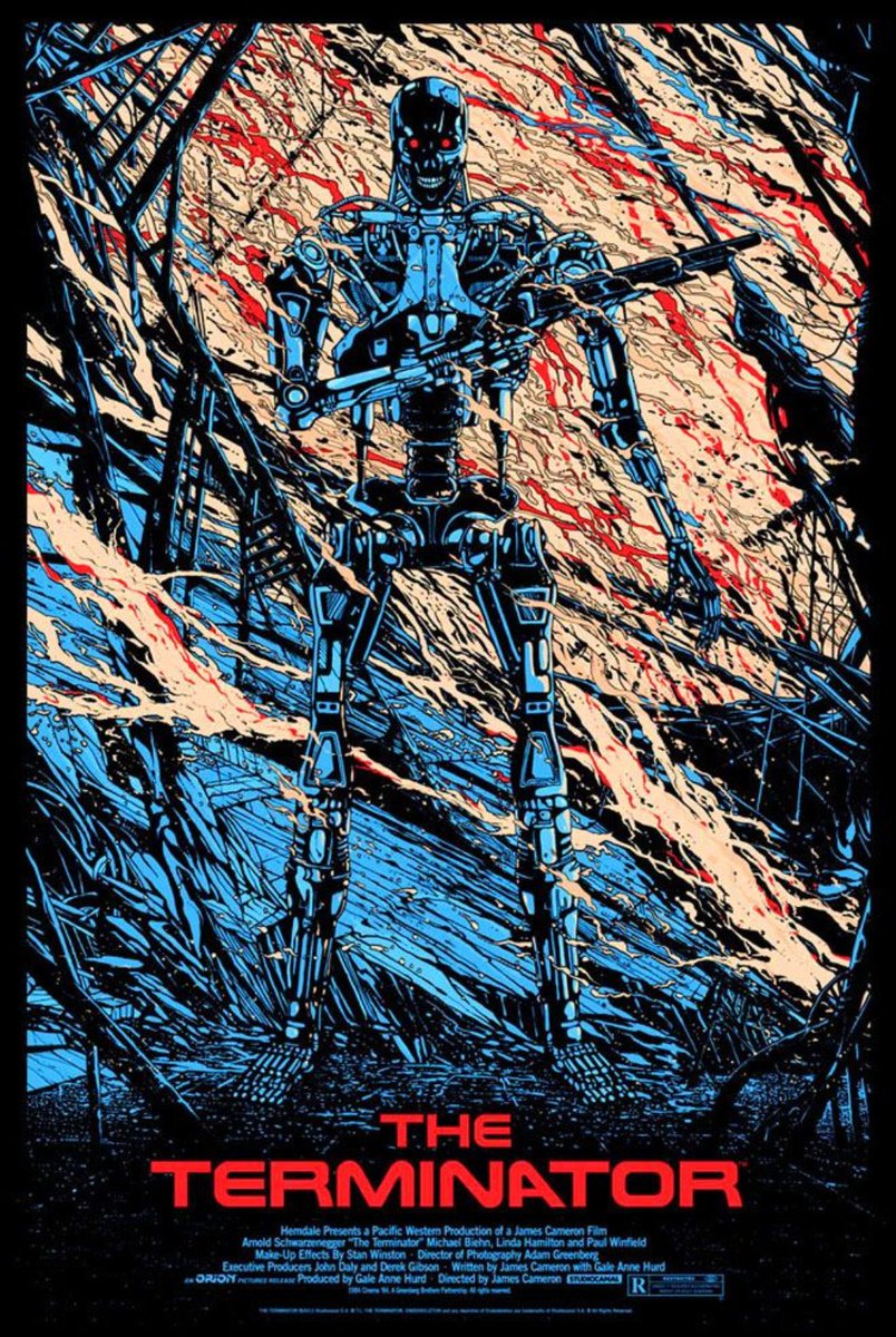 NeonCyberPunk's tweet photo. Some cool Terminator art, by various artists https://t.co/angi4XMzX6