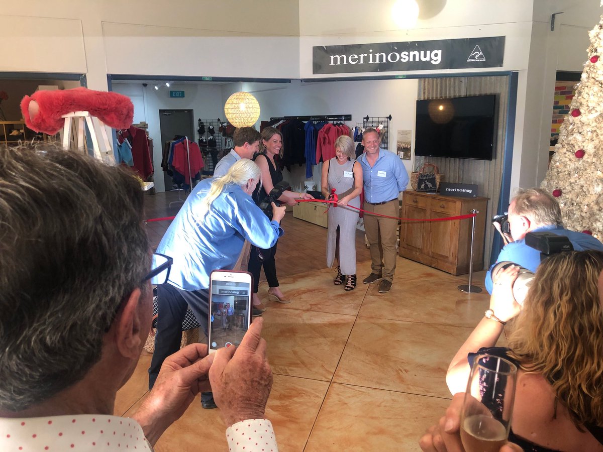 howiemerino's tweet photo. Opening of the Williams Wool Concept Store #wwoolshed #dysonjones https://t.co/9WOZJLk7VY