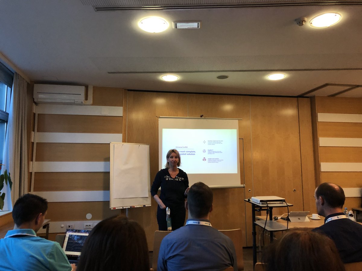 Great session by <a href="/magrom/">Martina Grom ☁️ 🏃‍♀️ 🦋#bekind</a> about real world business scenarios for Office 365 Groups. #ThriveITConf #office365 #office365groups #MVPBuzz