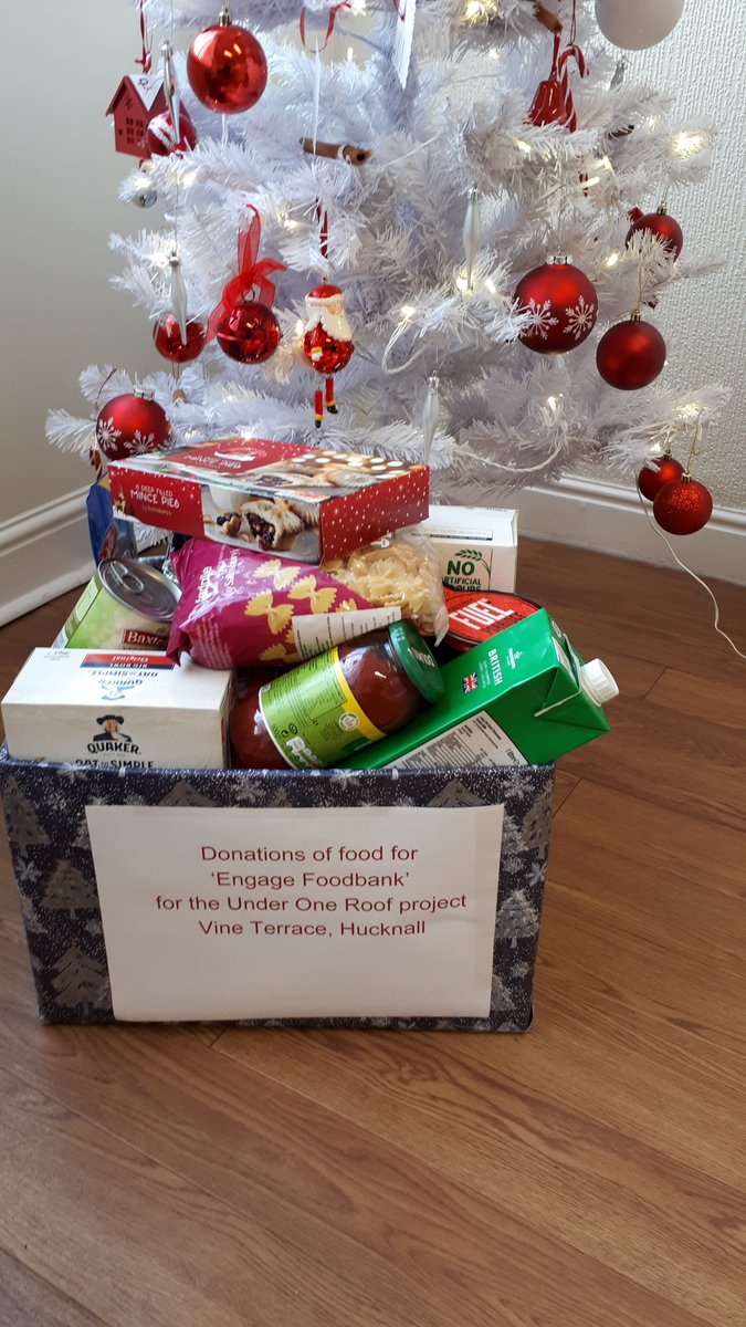 Our #ReverseAdventCalendar has been going for the last couple of weeks &amp; we now have two full boxes to deliver to the Engage food bank project at #underoneroof <a href="/U1RHucknall/">Under One Roof</a> next week.