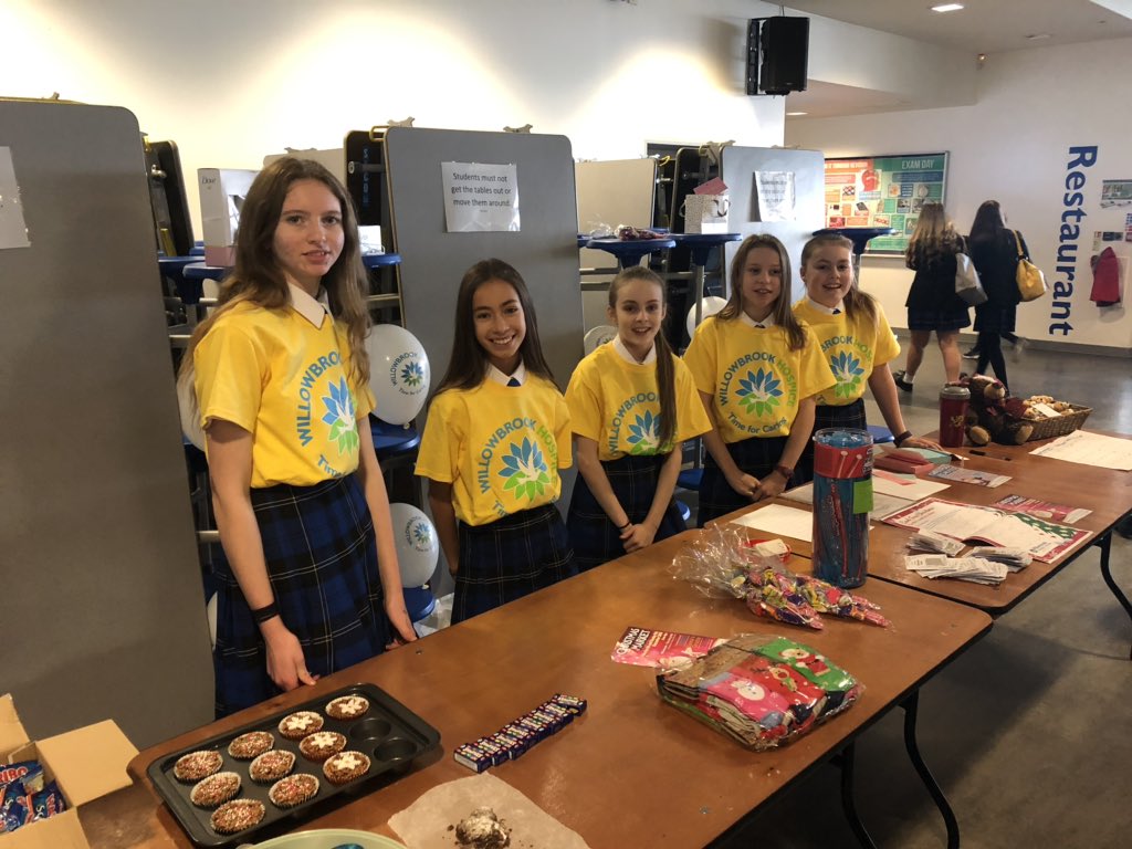 wadedeacon's tweet photo. More fundraising in the Restaurant today with students providing a bake sale as well as lots of competitions such as ‘guess the name of the teddy’ to raise money for Willowbrook Hospice #SMSC https://t.co/xi4pIiyEGg