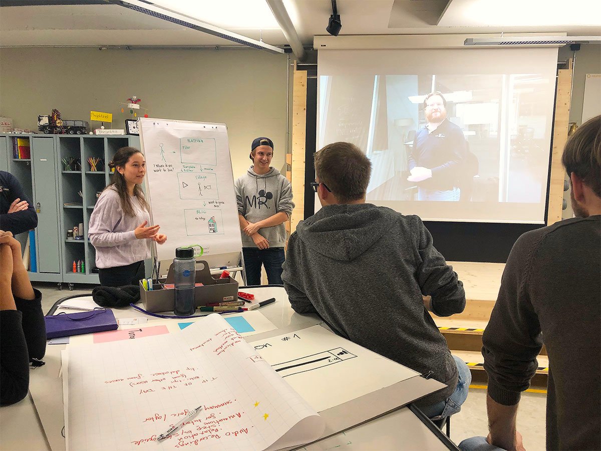 sparkLabsCH's tweet photo. Our #DesignThinking-class #StudentSquad moved to the ‘protoyping-paradise’ @Witzig_Office &amp; brought their different solutions to the next level. https://t.co/04uq0QP008