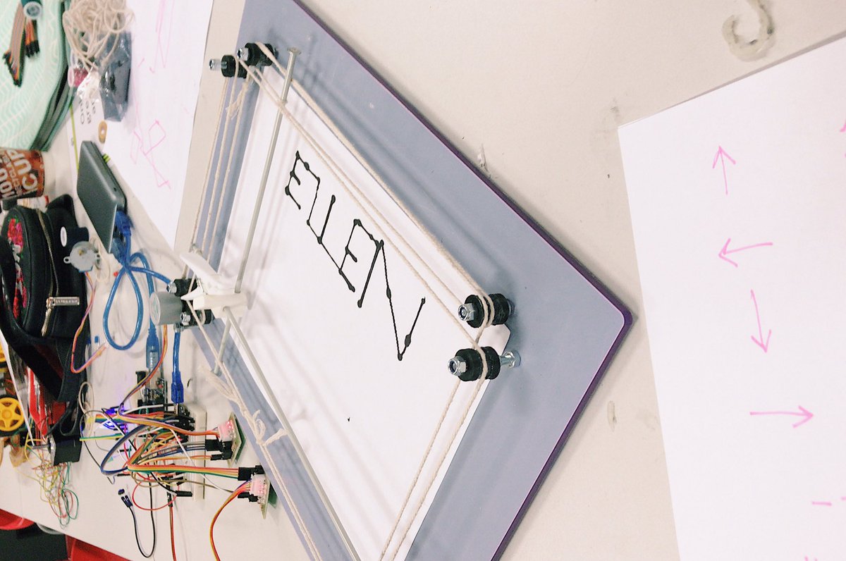 tahiraresalat's tweet photo. So delighted to have participated in the inaugural @hackcessible18 at @sheffielduni.
Our team created an automated button operated sketchboard for Ellen, a 31 year woman with cerebral palsy and spastic quadriplegia.
#BigLifeHack #AssistiveTechnology https://t.co/Nj5Z2qADFj
