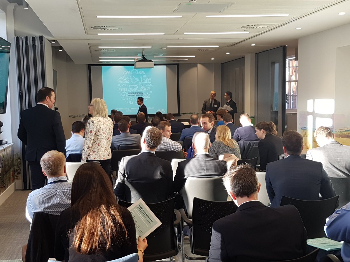 Great to see a full house at today's #NFUBusinessSymposium on Opportunity Agriculture: Productivity, Investment and Change.