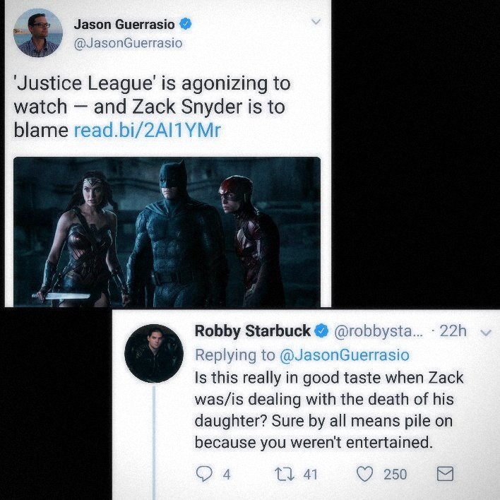 25). The Screenshots, and receipts that show how toxic the internet has become #25 #ZackSnyder